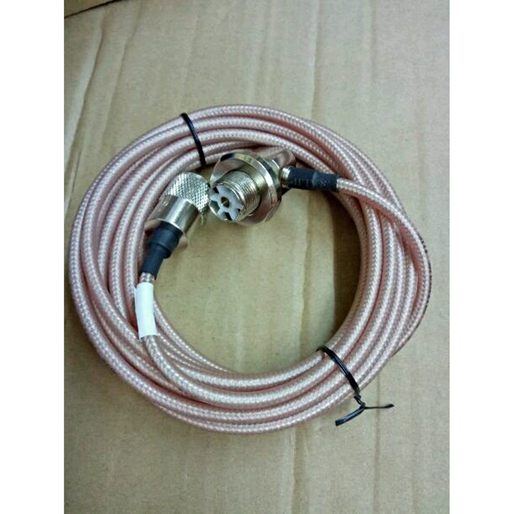 Unik KABEL  ANTENA RIG MOBIL HT TEPLON RG 58 TAIWAN PANJANG 4 METER Diskon