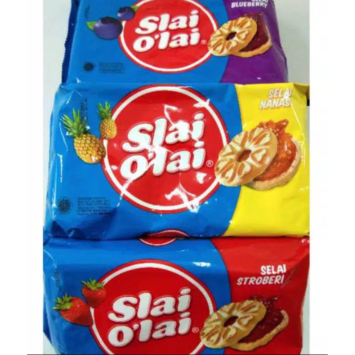 

Aneka Snack Roma Slai Olai 240 gram/ Biskuit Roma / Biskuit Murah