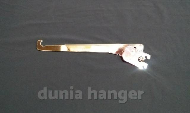 bracket kaca slenting 25cm | daun kaca miring/stel 25cm