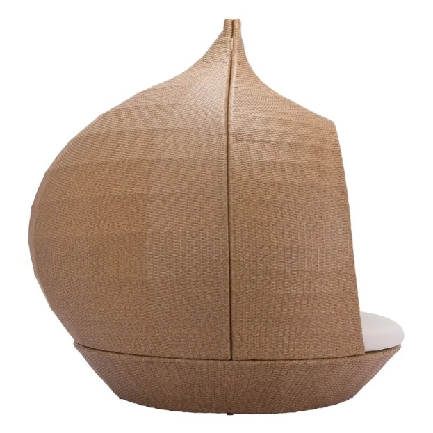 Daybed Rotan Sintetis Tempat Tidur Outdoor