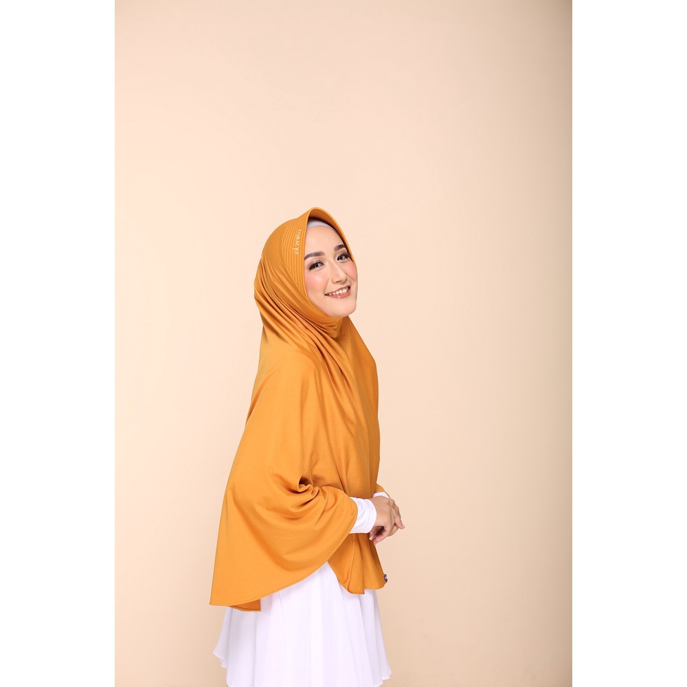 ELZATTA KERUDUNG BERGO BERGO ZARIA XL AXCELLA - BERGO SYARI - KERUDUNG SYARI - HIJAB INSTAN ELZATTA 
