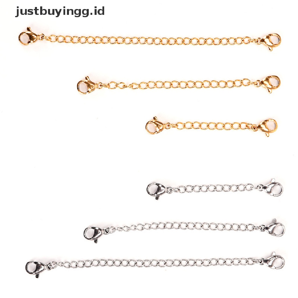 Rantai Extender Tail Links Untuk Membuat Perhiasan Kalung Gelang Dan Anting