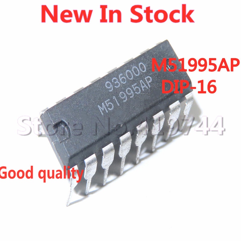 [xqx] 5pcs/lot M51995AP M51995 DIP-16 chip Manajemen Daya Dalam Stok IC Asli Baru