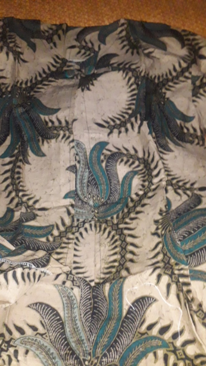 Batik Dolby Dolbi Dobby Doby Tenun Sutra Tulis Katun Atbm Baron Atasan Batik Wanita Sogan Srg308