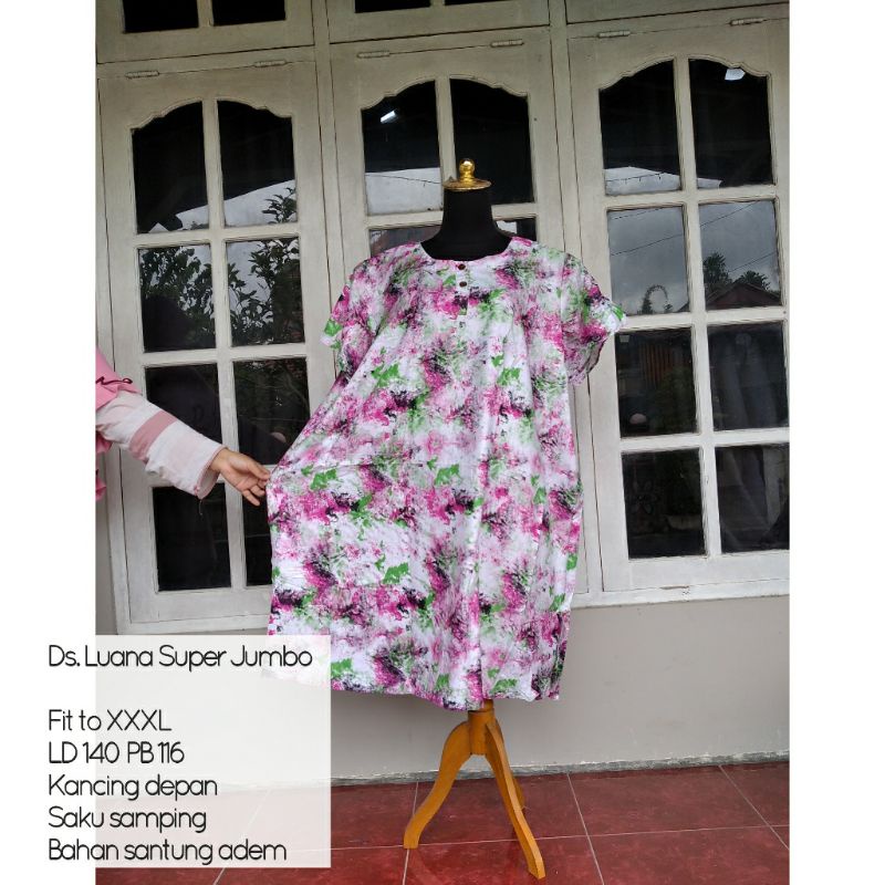 daster jumbo murah/daster LD 140/ daster kekinian