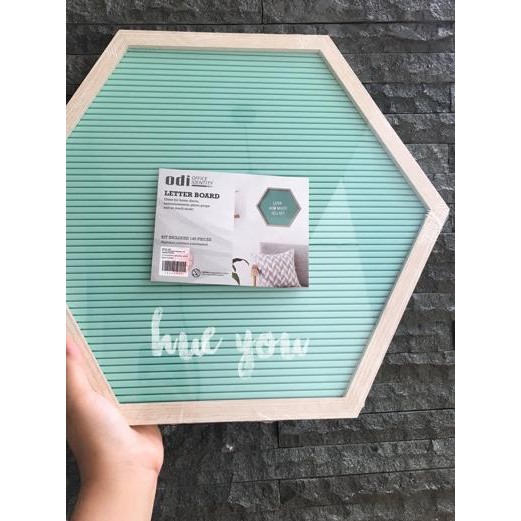 ✫ Letter Board / Felt Letter Board / Papan Tulis Tempel Huruf ✵