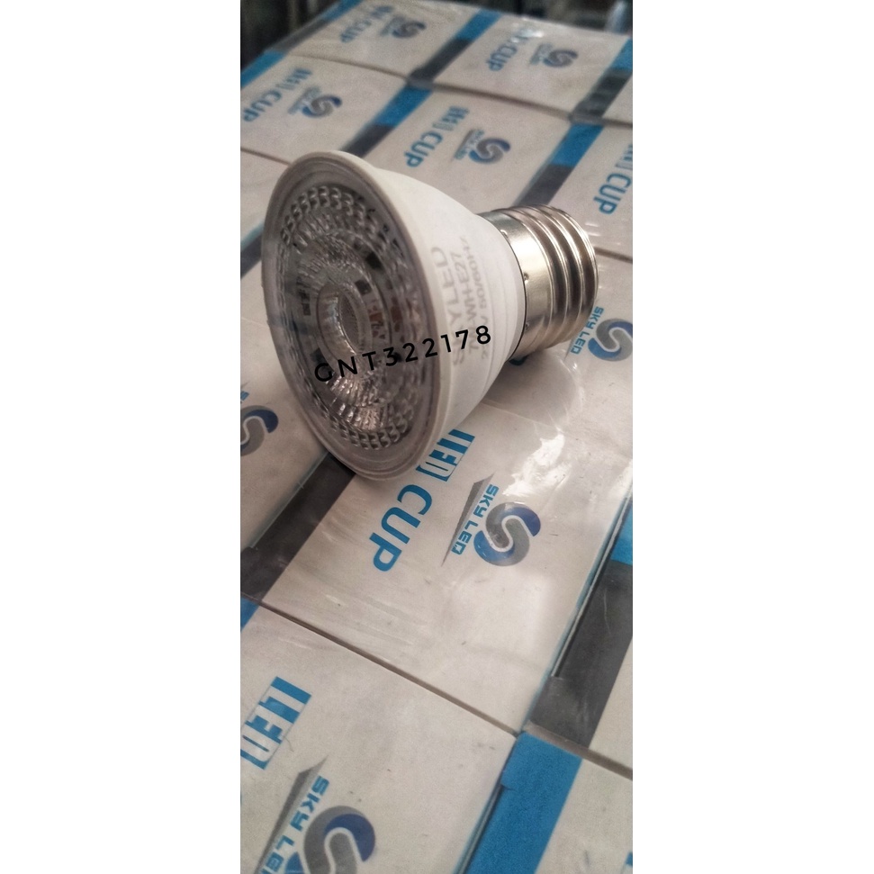 Lampu Sorot COB 7 Watt 220V Fitting e27 Skyled Putih