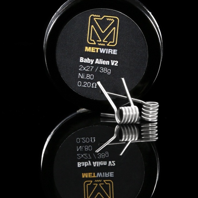 Baby Alien V2 Metwire Dual Coils (isi 2) Metwire Coils