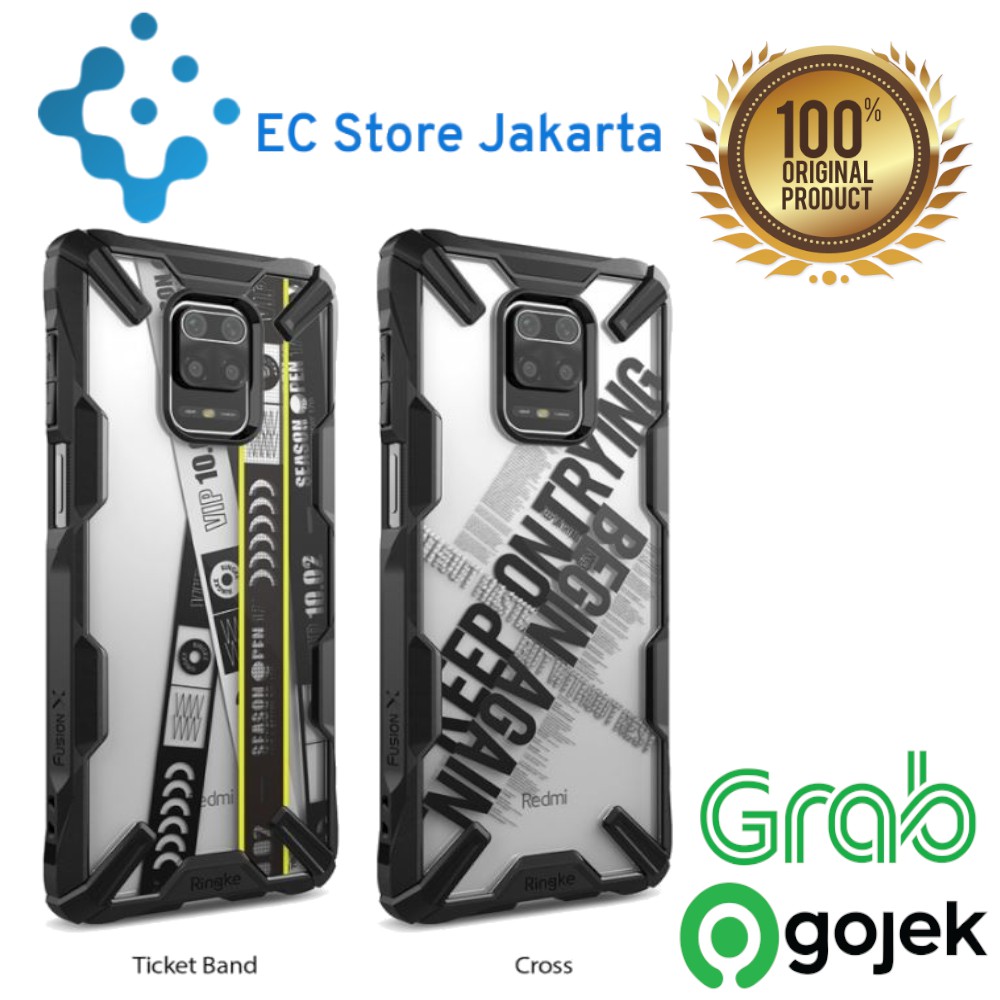 Case Xiaomi Redmi Note 9 Pro / 9 Pro Max / 9S Ringke Fusion X