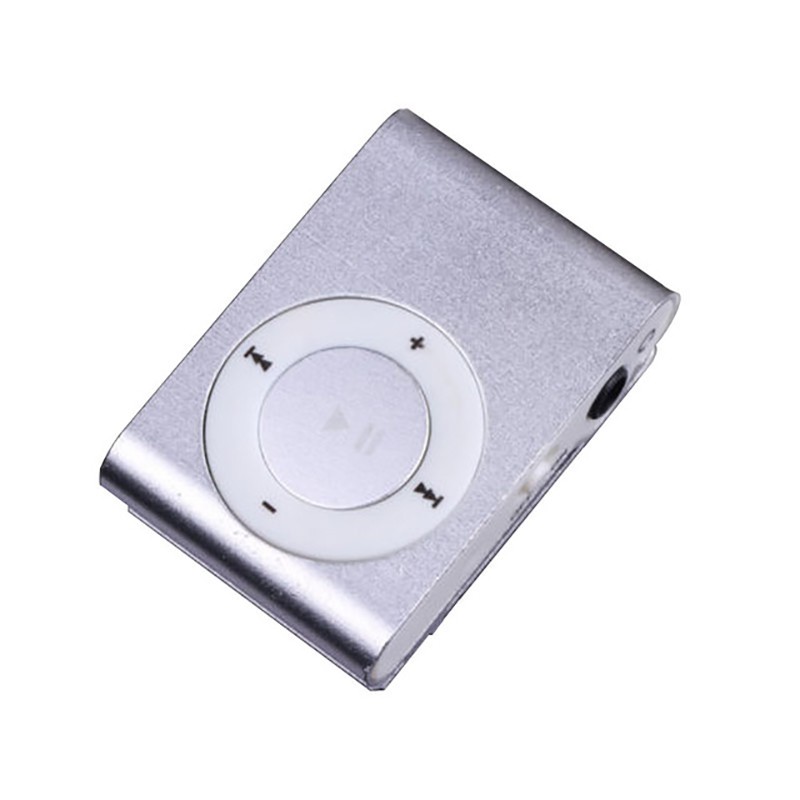 MP3 Music Media Player Mini Klip Metal USB Support 1 - 8GB Micro SD TF