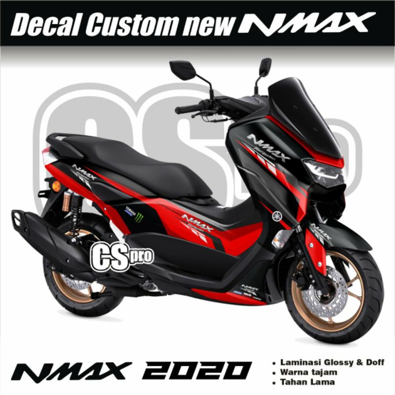 Decal Stiker Nmax New 2020 2021 Full Body Motor Yamaha facelift Dekal Modifikasi simpel