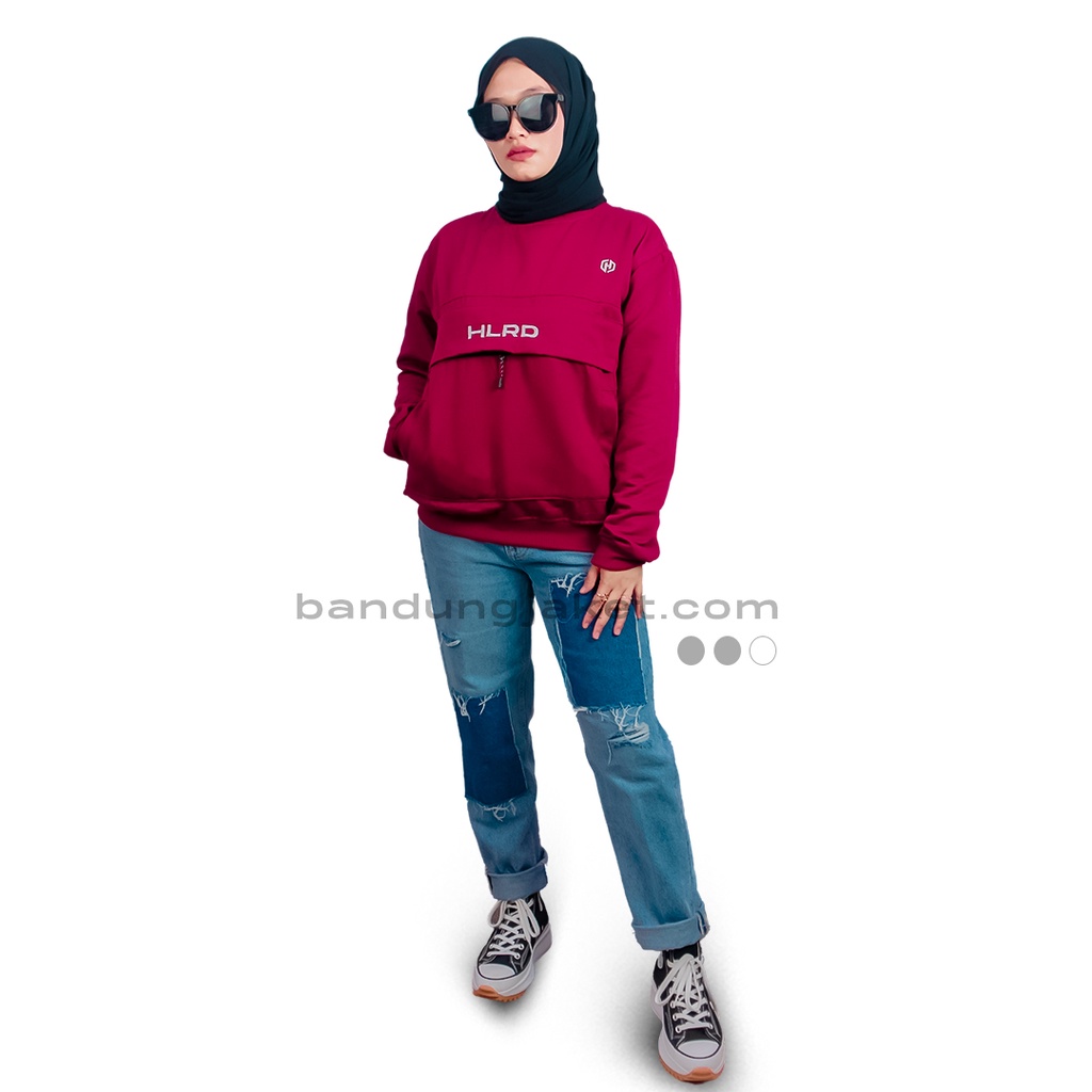 HOLYRIDER Sweatshirt Kagoule Maroon