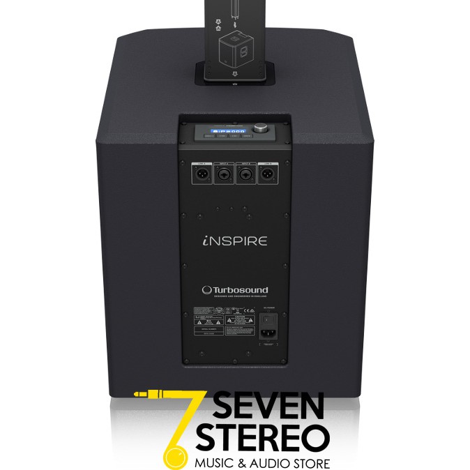 Turbosound iP2000 Speaker Column with 12 inch Subwoofer
