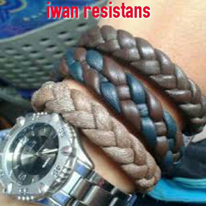 gelang kulit asli, gelang kulit garut,aksesoris