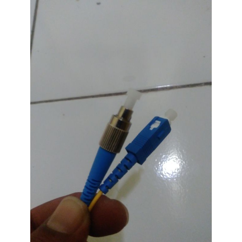 KABEL PATCHCORD PATCHCORE FO/FIBEROPTIC FIBEROPTIK FC TO SC/ SC TO FC 5METER