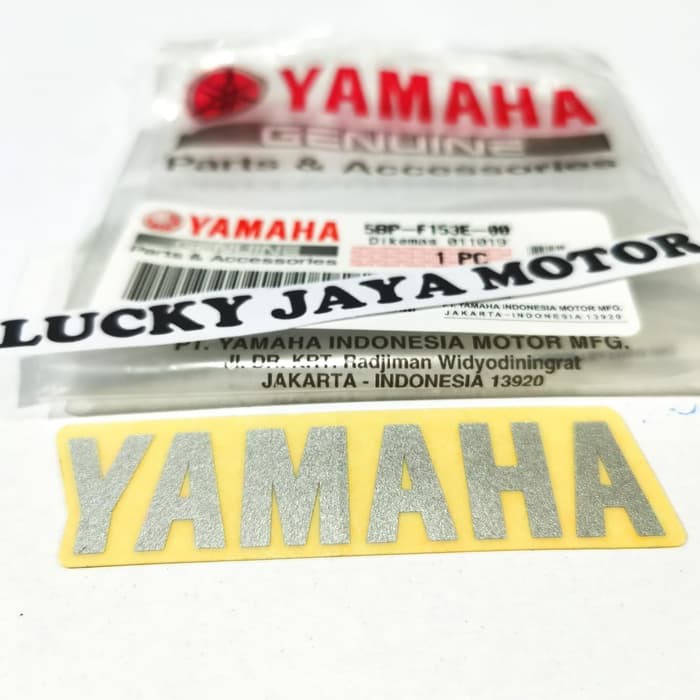 Emblem Stiker Yamaha Toolbox Tool box Rx king Rxking rxk 5BP-F153E-00-1