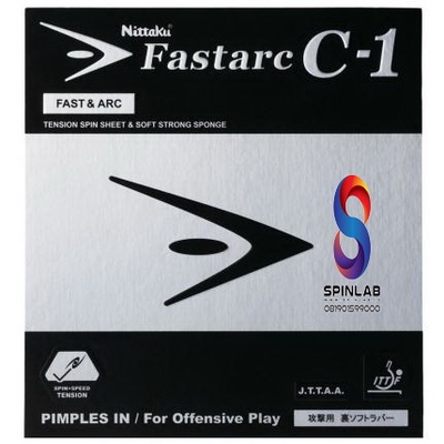 NITTAKU Fastarc C-1 | Karet Pingpong Tenis Meja