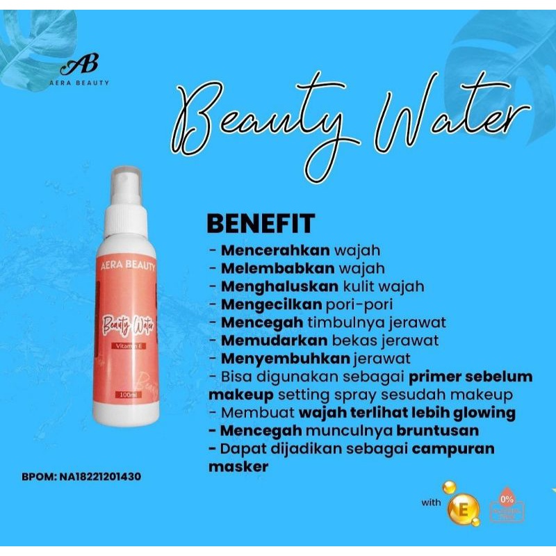 BEAUTY WATER AERA BEAUTY ❤️ BPOM