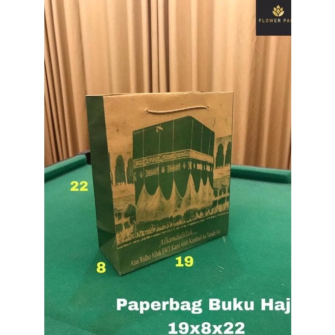 

(TERLARIS) promo PROMO GAEESS PAPERBAG HAJI 19X8X22 TAS KERTAS PAPER BAG MOTIF