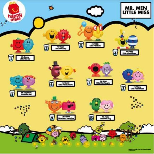 Mainan Mr. Men Little MisS