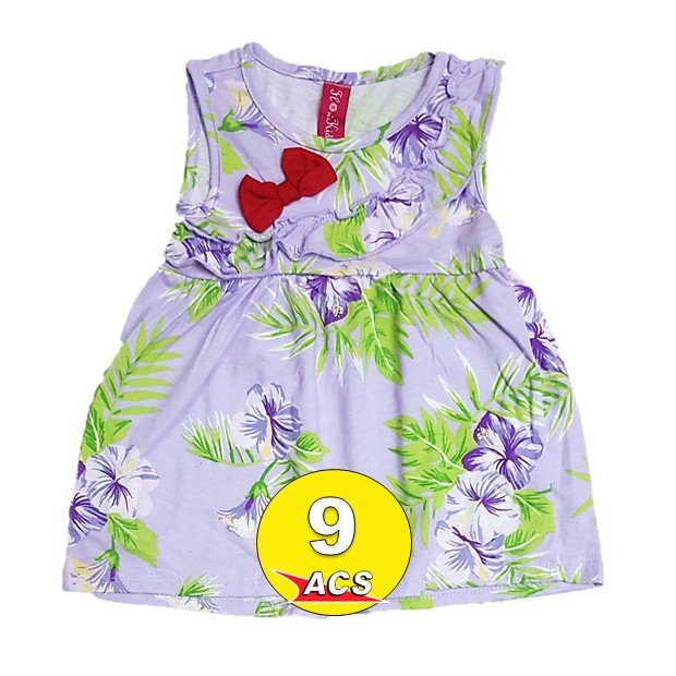 Dress Bayi Perempuan 1 2 Tahun U CAN SEE PITA FLOWERKIDS SIZE 2 LPK