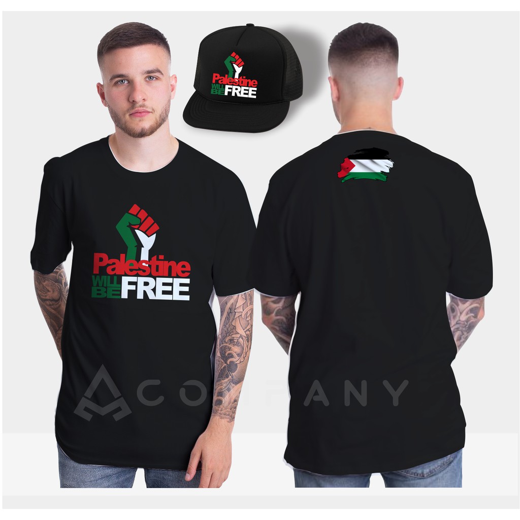 KAOS SAVE PALESTINA PAKAIAN PRIA