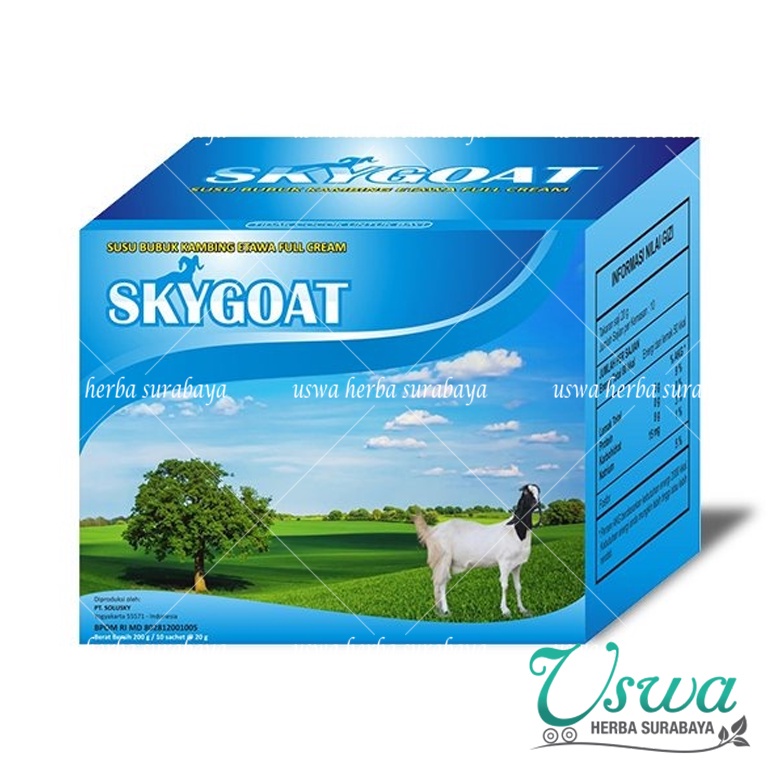 

ETAWA SUSU KAMBING ETAWA SKYGOAT Provit Bubuk Krimer Nabati atasi Asma Kolesterol Tinggi ORIGINAL