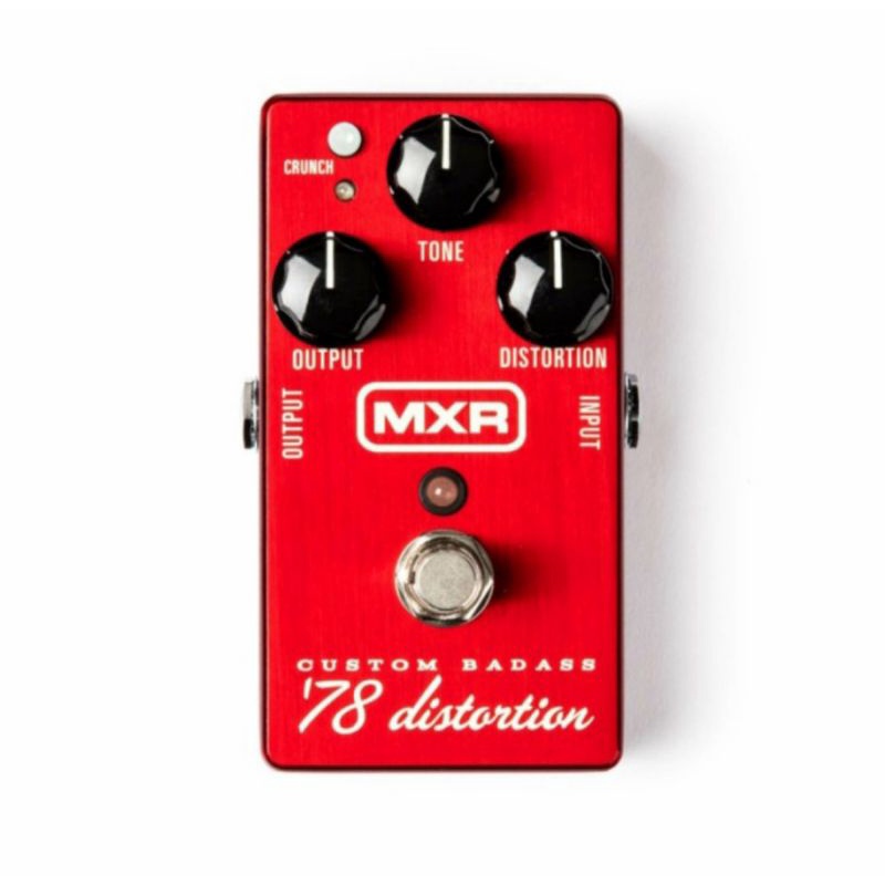 Effect Gitar Elektrik Jim Dunlop MXR Custom Badass 78 Distortion M78
