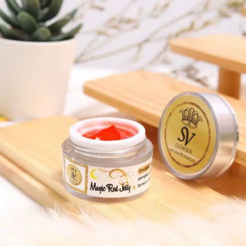 MAGIC RED JELLY GLOW - Sv Glow skin