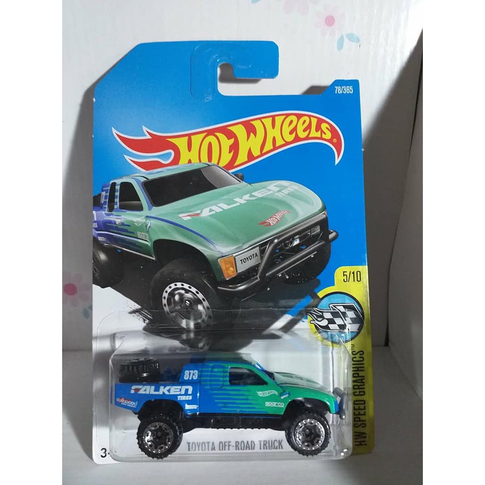 HOT WHEELS TOYOTA OFF ROAD TRUCK FALKEN