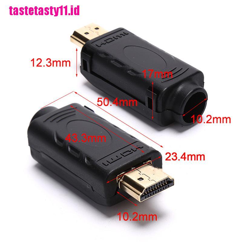 (TTID) Adaptor Konektor HDMI 2.0 Ke Papan Terminal 20P Dengan Housing