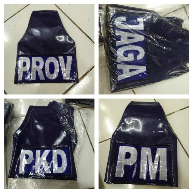 Ban lengan prov jaga pkd pm piket danru patwal