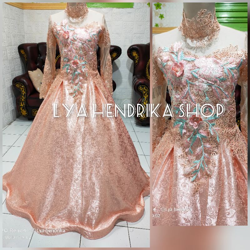 Baju pengantin jaguar 3D