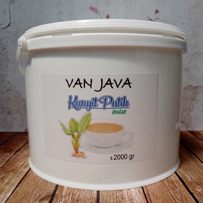 

Kunyit Putih Bubuk Instan VAN JAVA 2 KG Serbuk Kunyit Putih Van Java 2kg