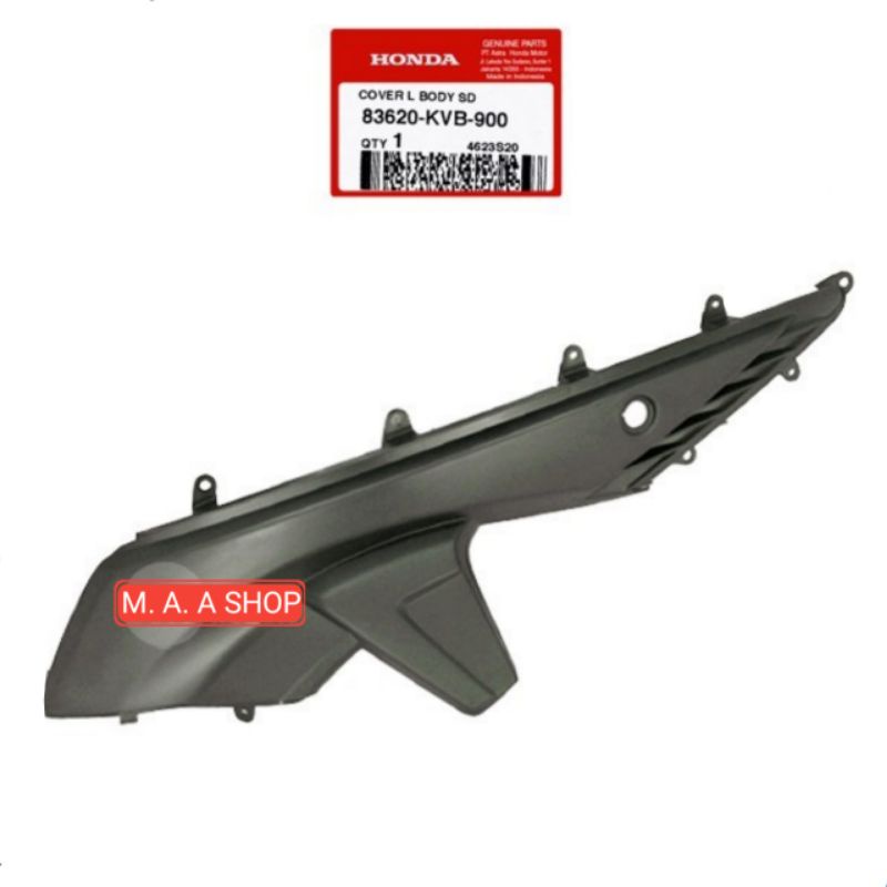 83620-KVB-900 Cover L Body Side - Sambungan Body Kiri Vario 110 CW Old Lama Karbu Bukan Techno