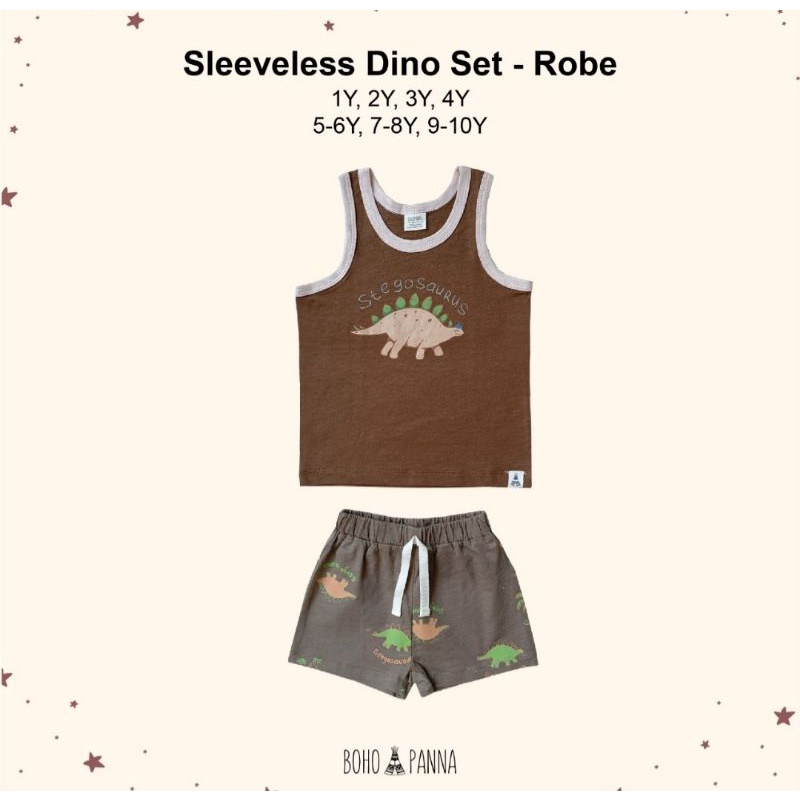 Sleeveless Dino Set