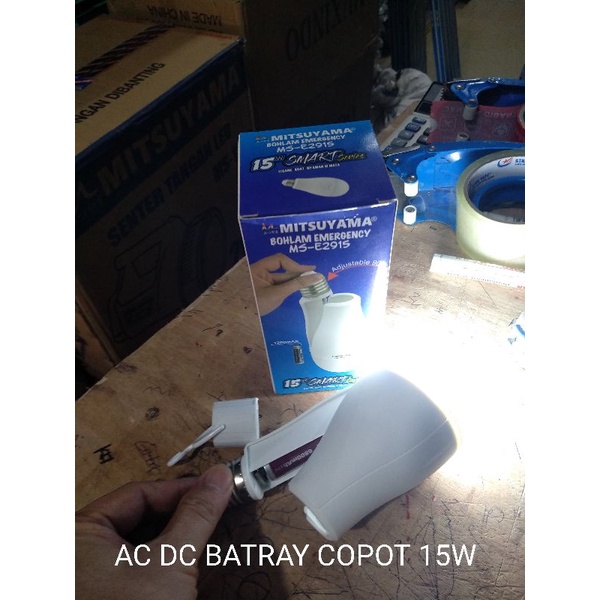 LAMPU EMERGENCY ACDC 15W