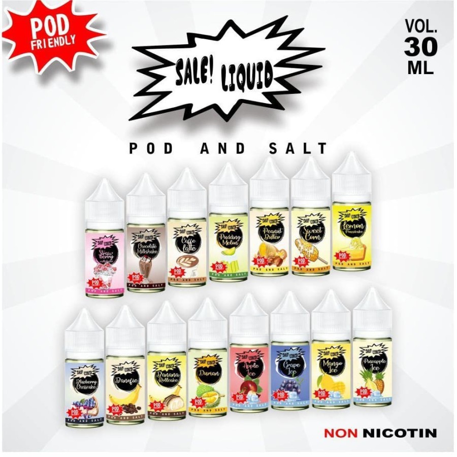 PODS SALE LI-QUID 0MG 30ML MURAH ENAK