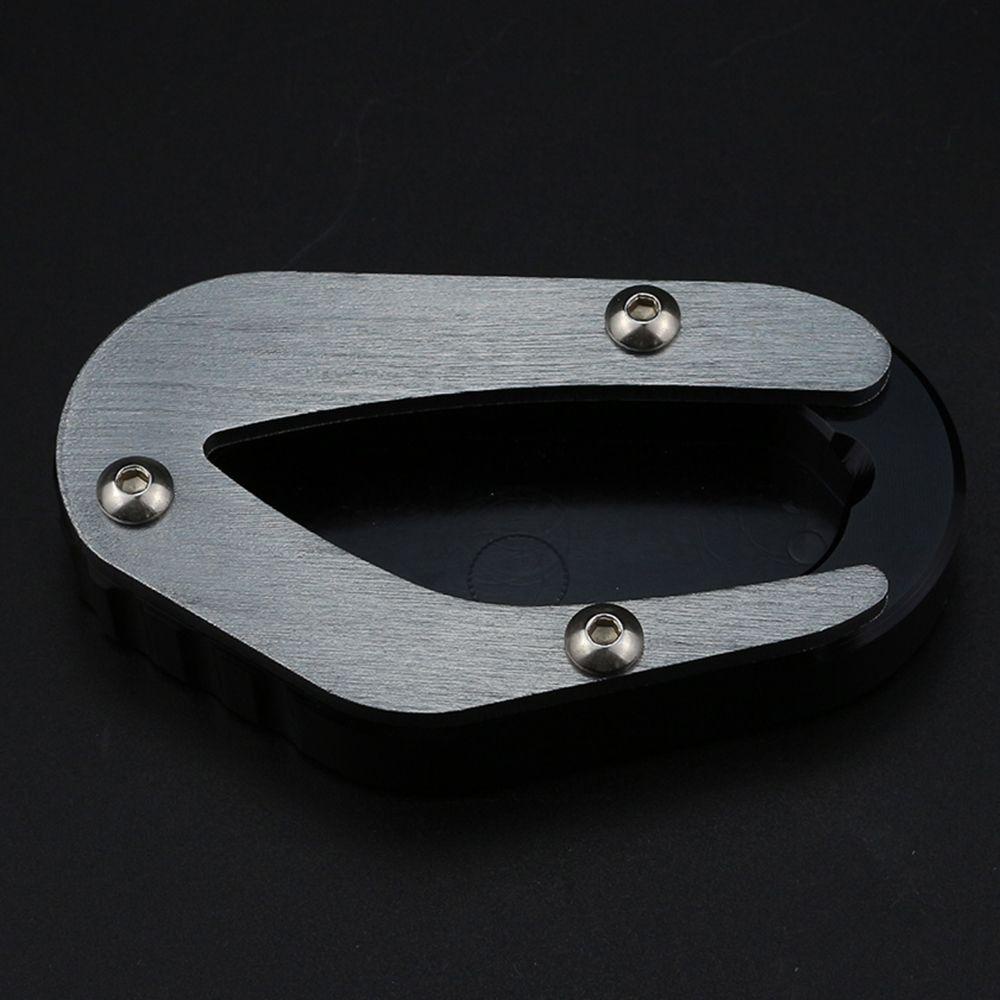 Populer Kaki Ekstensi Pad Pembesar Suku Cadang Motor Side Stand Kickstand Side Kick Stand Untuk Bonneville T100 2018-2020
