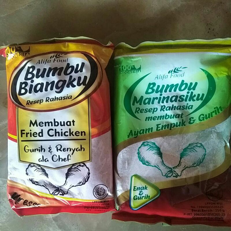 

Bumbu Alifa Food #Bumbu biang #Bumbu marinasi #Rahasia Krispy