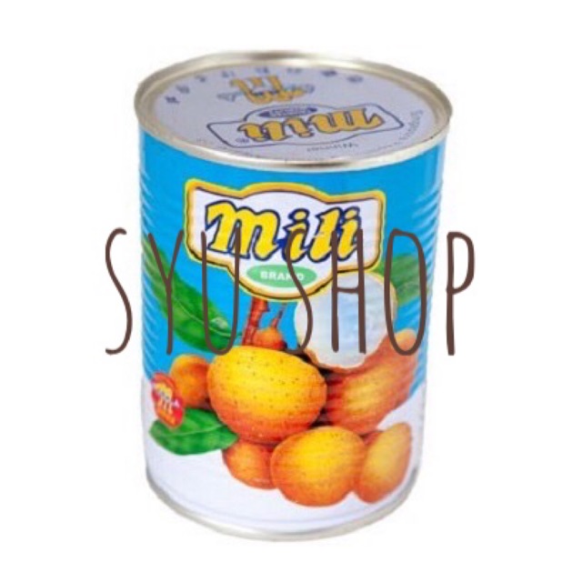 

Mili longan kaleng buah kelengkeng lengkeng thailand leci lychee