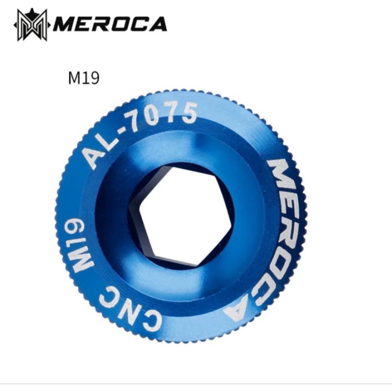 Meroca Baut Arm Crank M19 Baut Crank HT2 Hollowtech 2 Baut Crank Sepeda M19