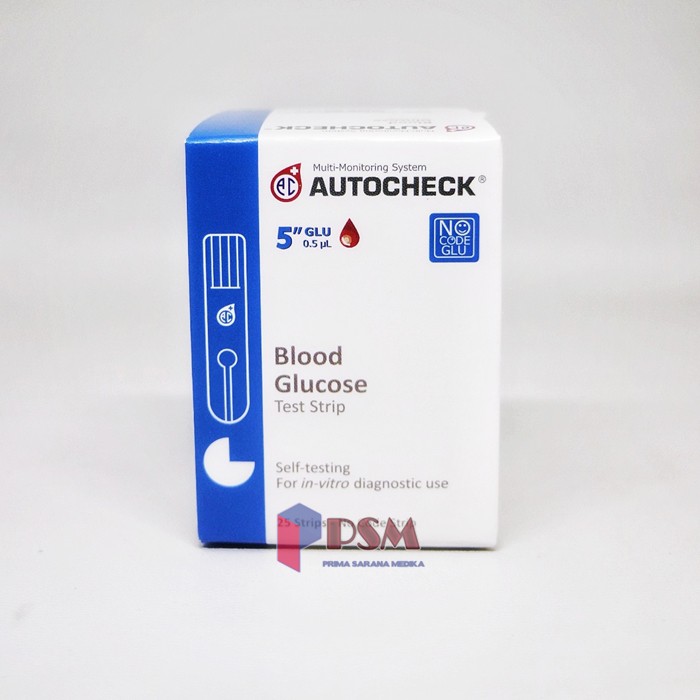 Glucose strip. Glucose strip