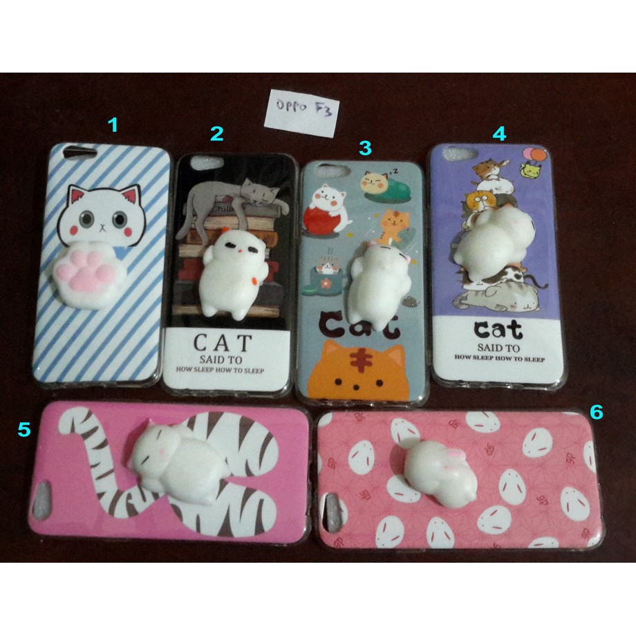 Squishy Squisi Case Oppo F3 &amp; Vivo V5