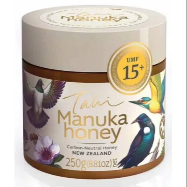 

Original New Zealand Manuka Honey from TAHI, UMF 15+ 250 gram