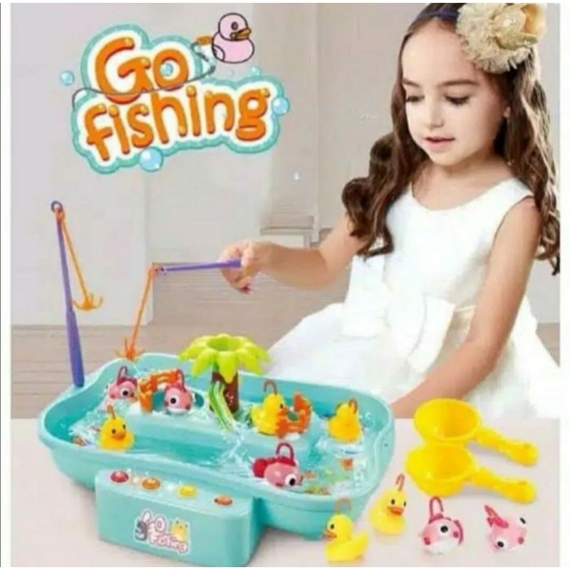 Mainan Go fishing duckling - fu1116