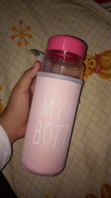 My Bottle / My Bottle Bening Full Color + Free Pouch Busa / Botol Minum