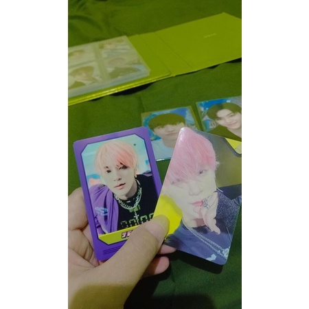 Matching Card Nct Jeno & Jaemin set official photocard