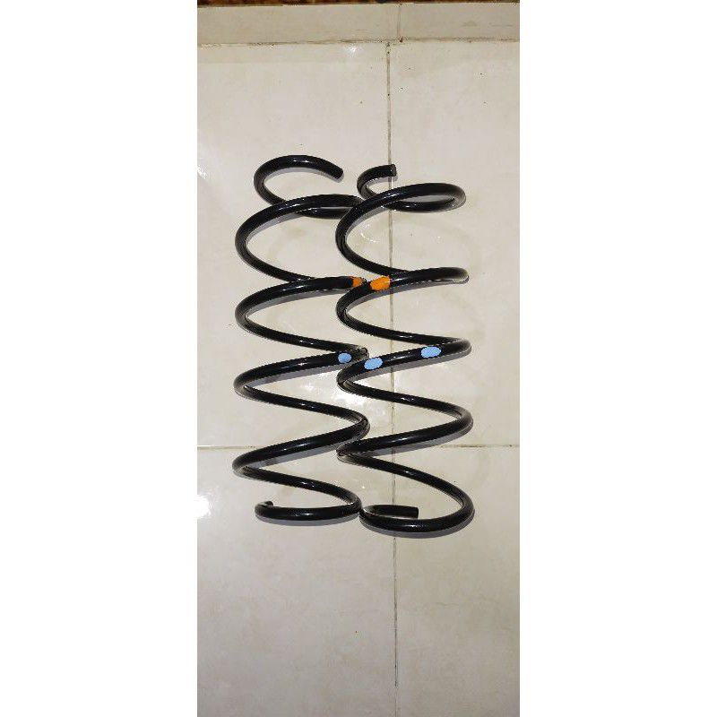 per spiral coil spring honda brio depan original