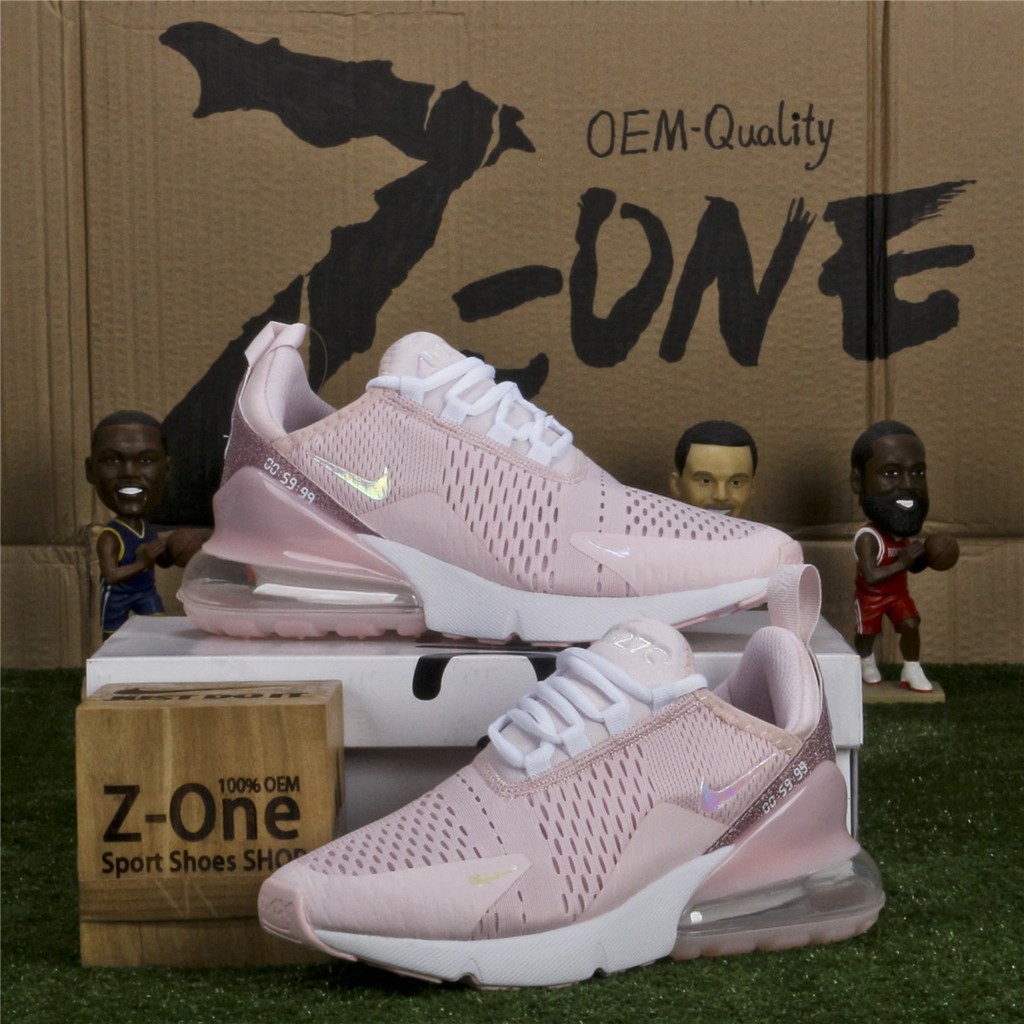 nike air max 270 flyknit women's pink